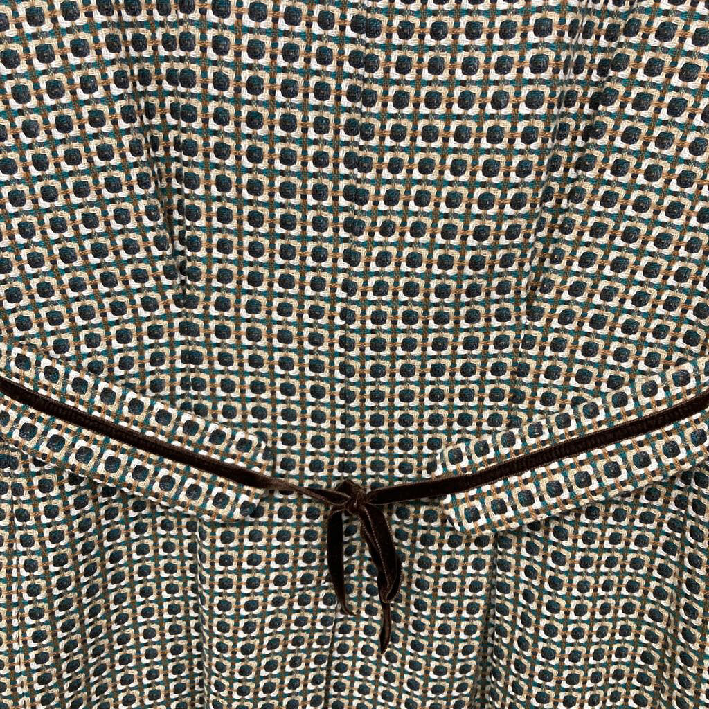 Coat Geometric Long