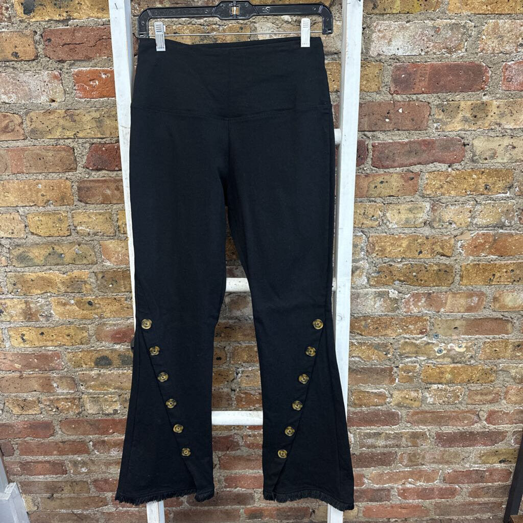 Pants Pull On Button Detail