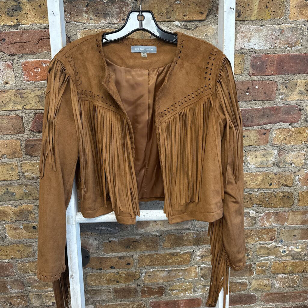 Jacket Fringe Suede