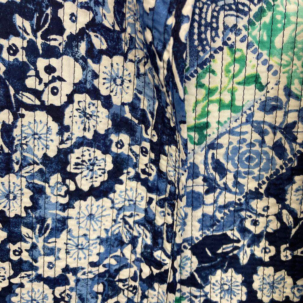 Jacket Open Reversible Floral