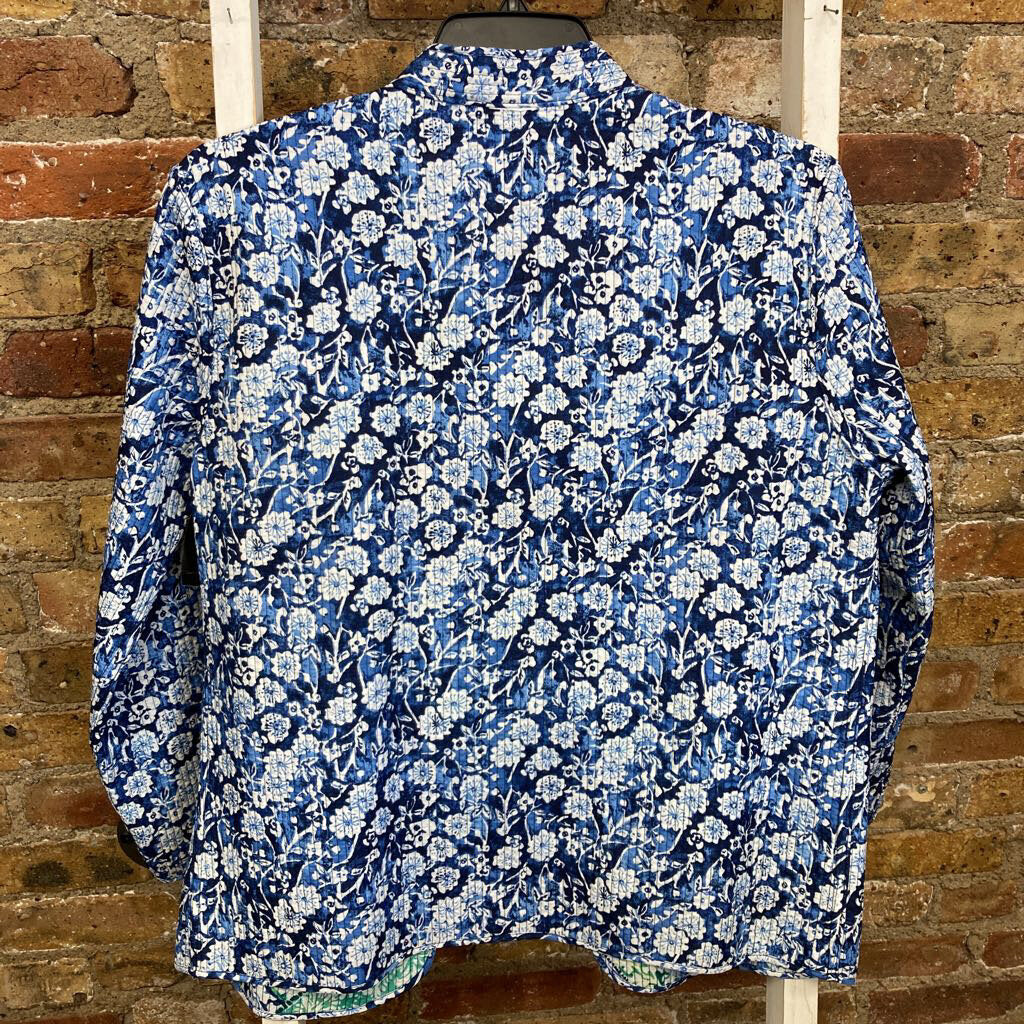 Jacket Open Reversible Floral