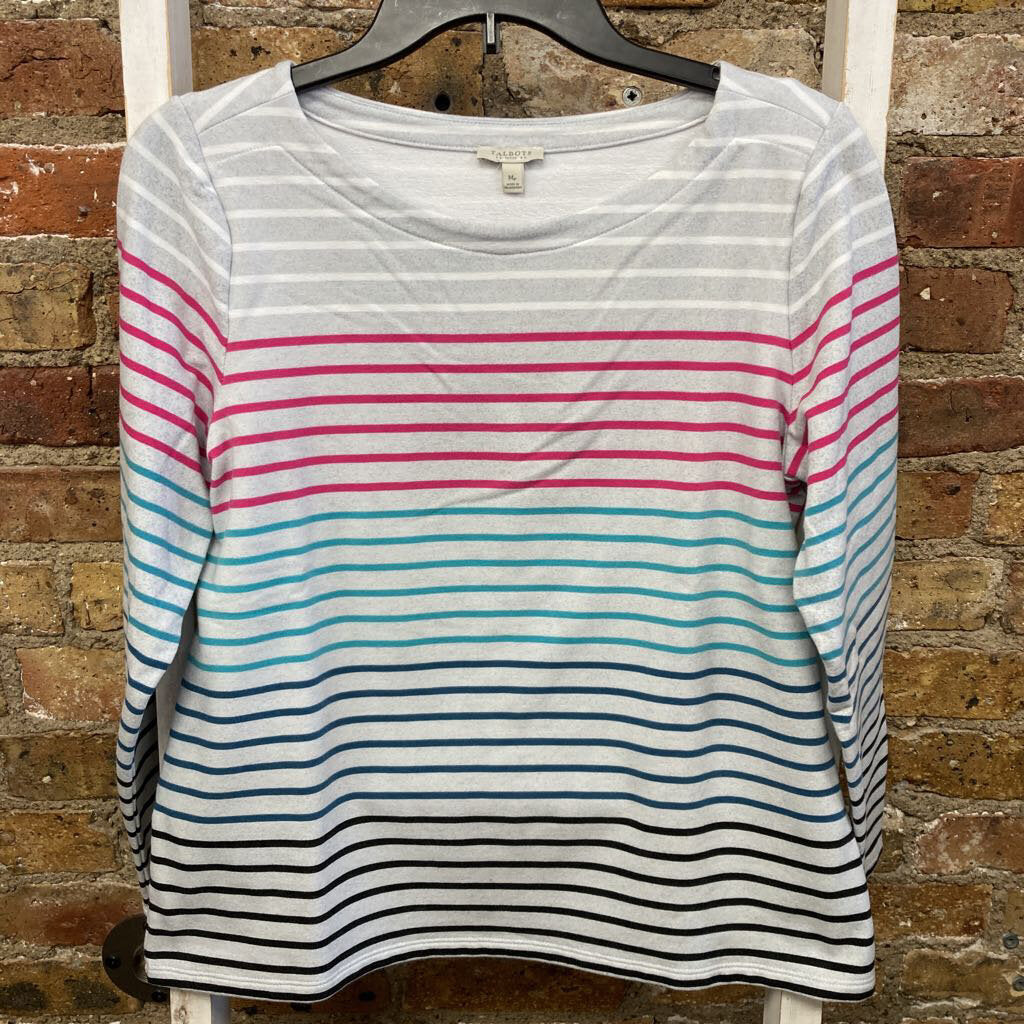 Stripe Boatneck Top