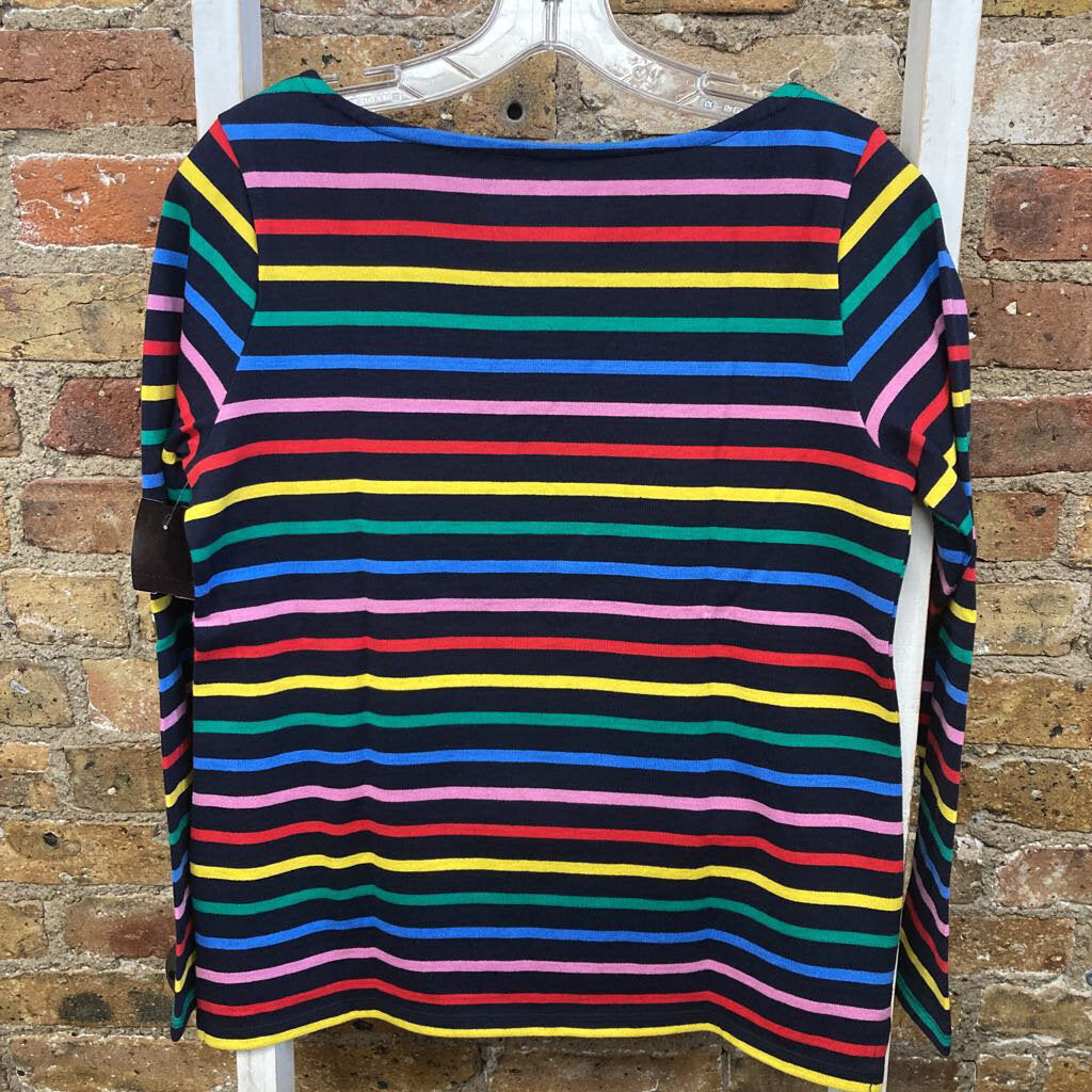 Stripe Boatneck Top