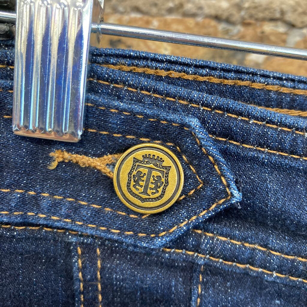 Front Button Jeans