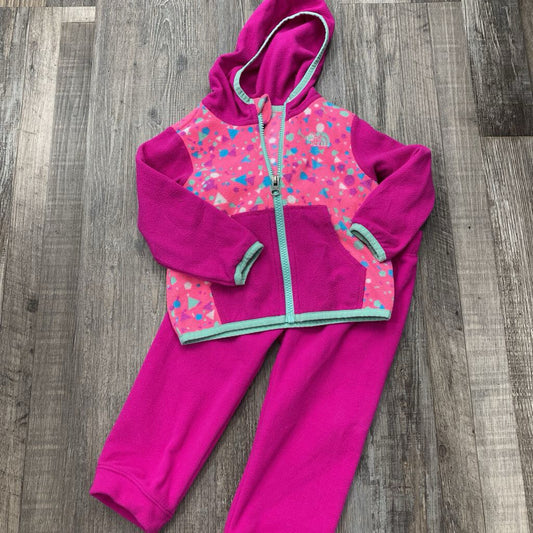 2Pc Outfit Fleece Neon