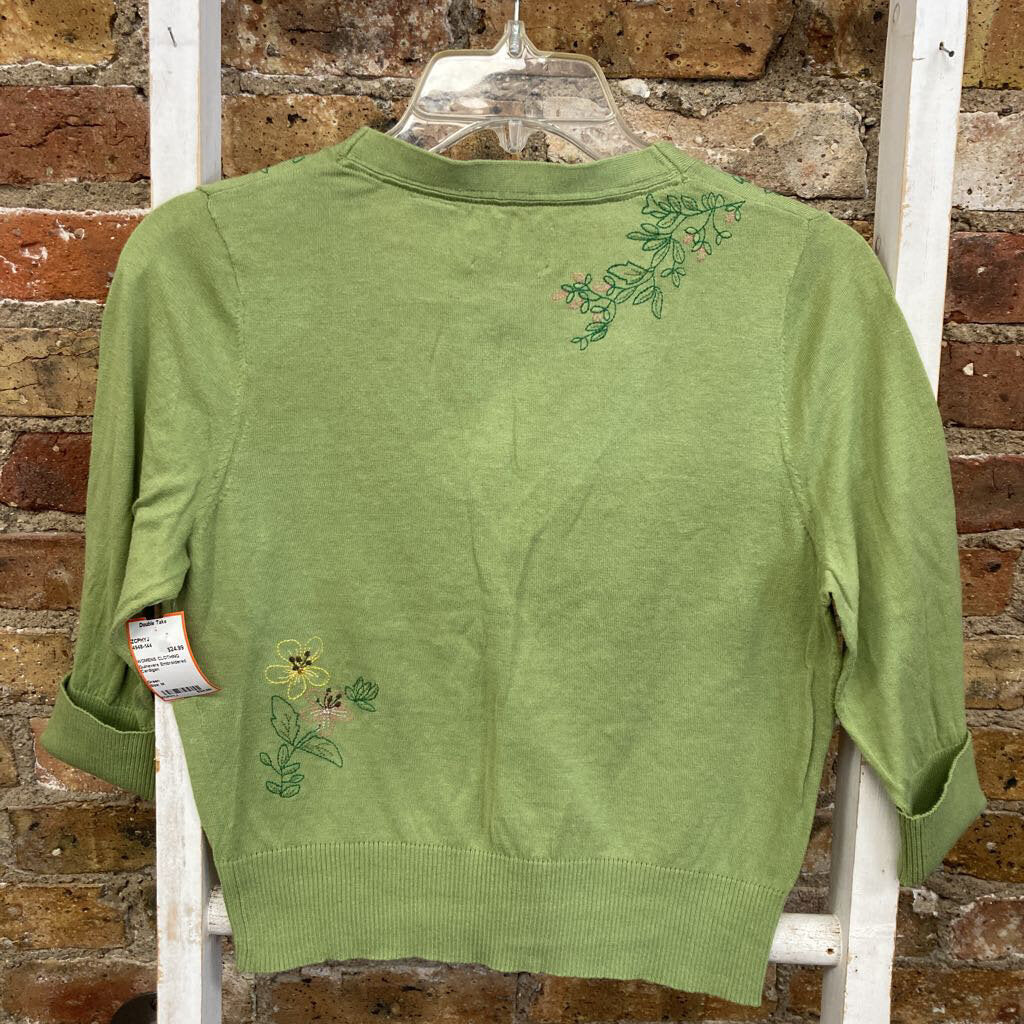Embroidered Cardigan