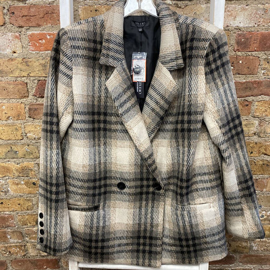 NWT Blazer Plaid