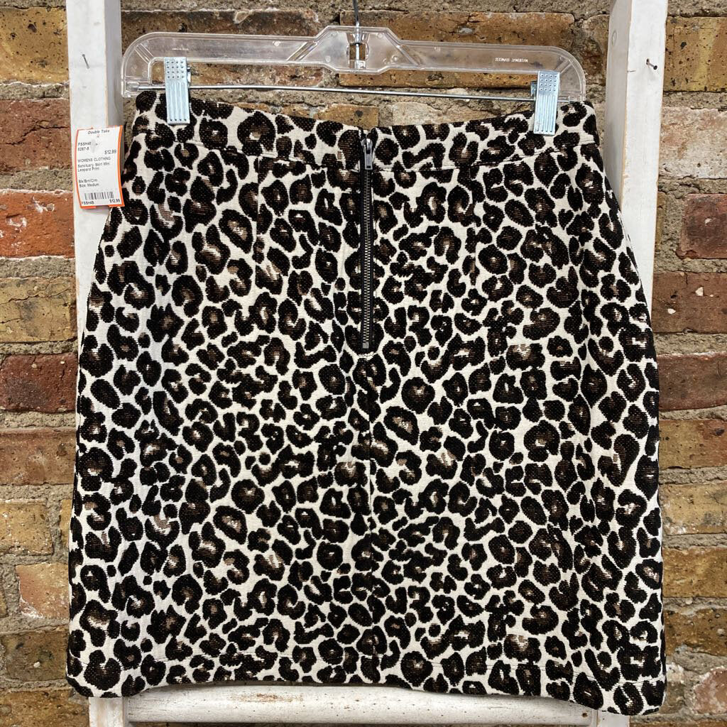 Skirt Mini Leopard Print