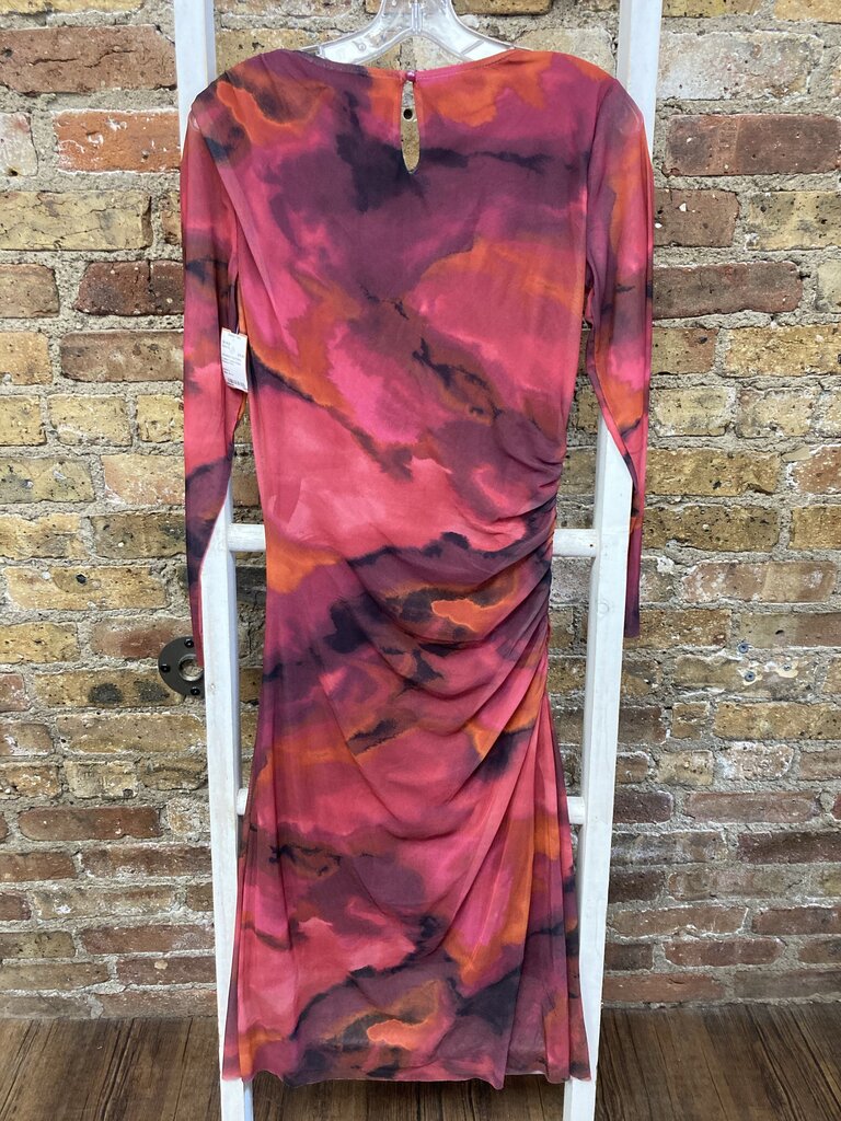 Dress Ruched Print
