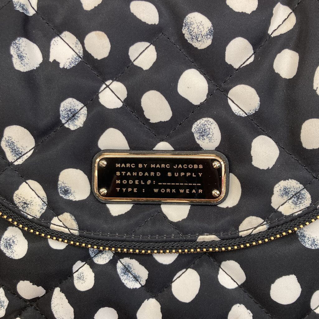 Crossbody Quilted/Nylon Dots