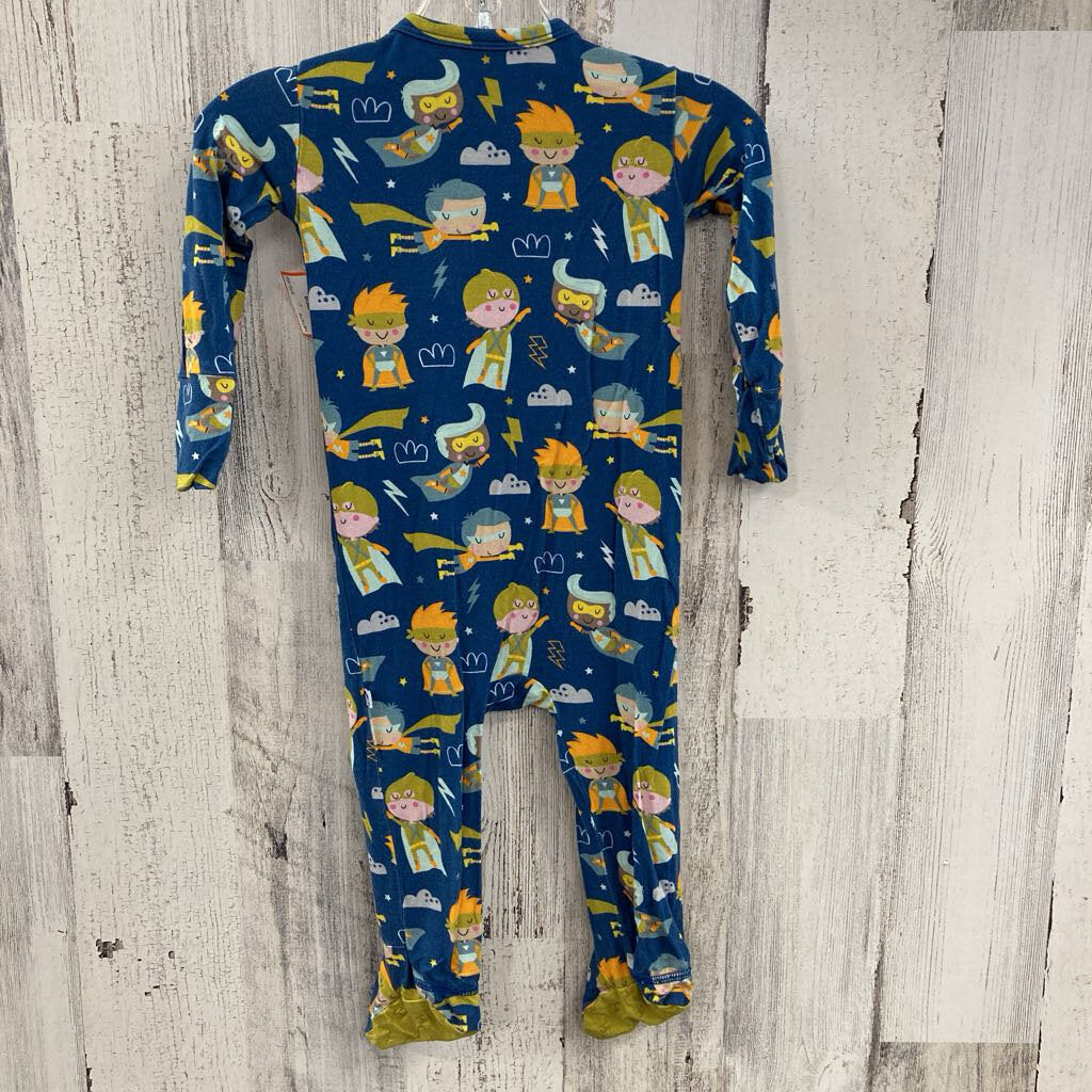 Sleeper LS Superhero Pattern Bamboo