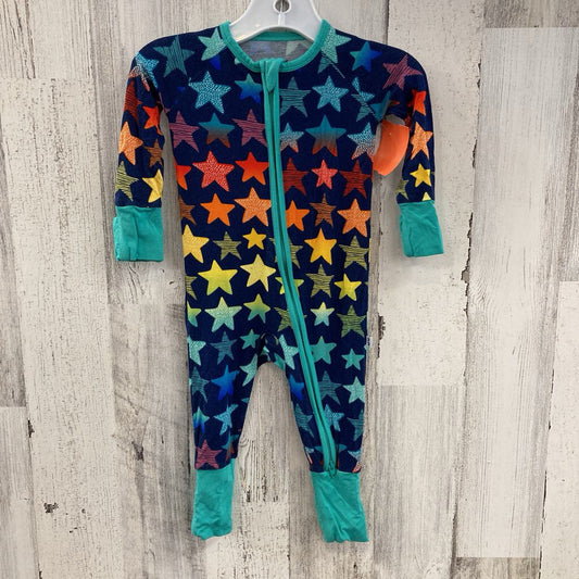Romper LS Star Pattern Bamboo