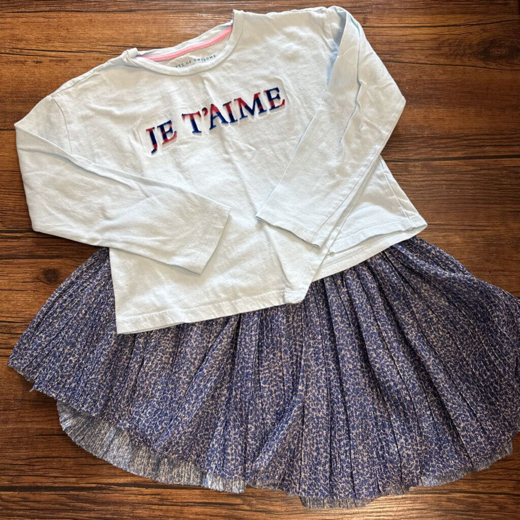 2 Pc Outfit Je T'aime