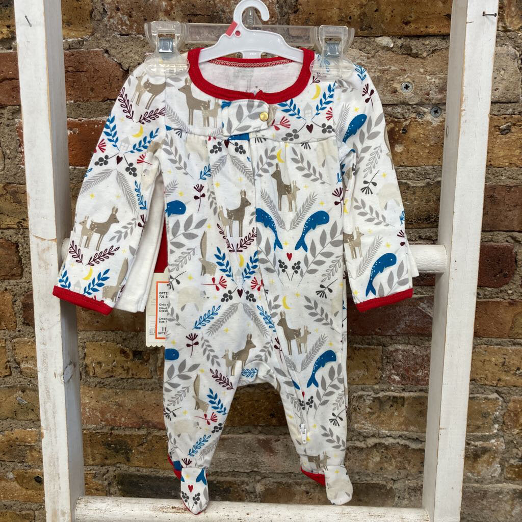 NWT 3pc Onesie/Sleeper/Hat