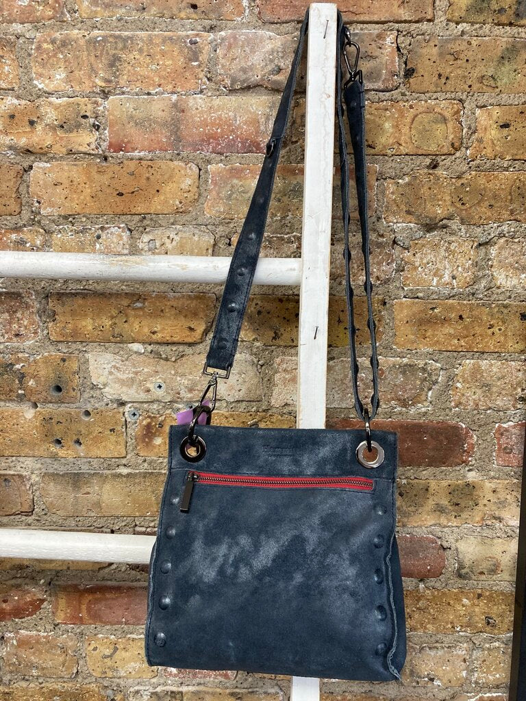 Crossbody Suede Metallic