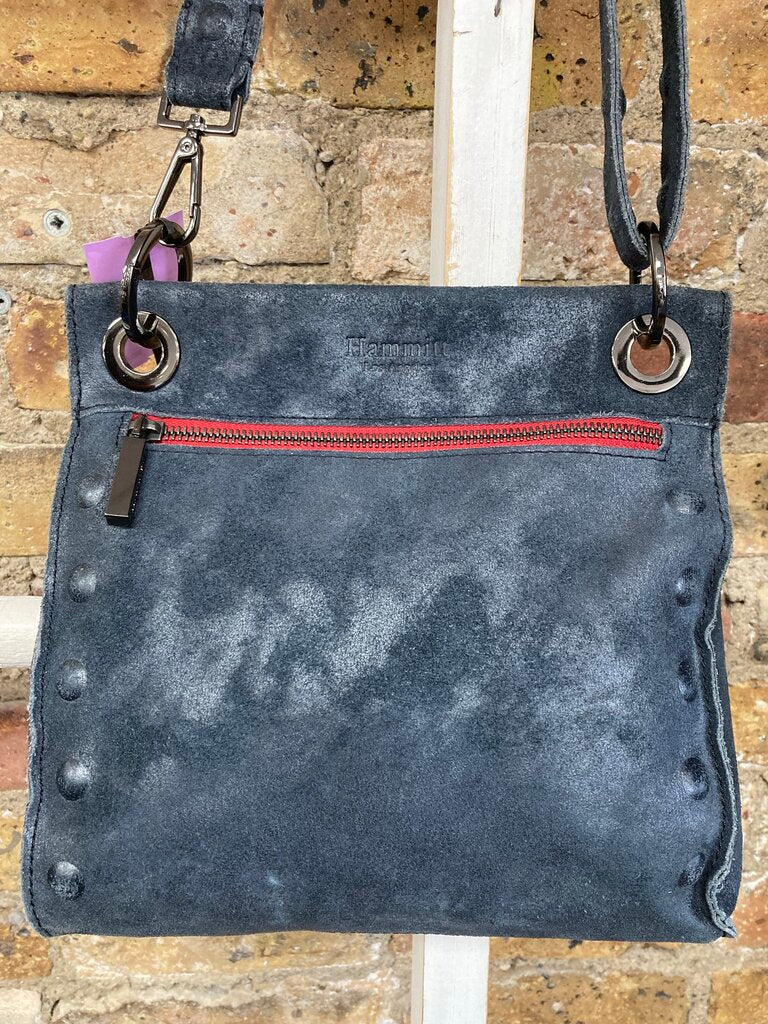 Crossbody Suede Metallic