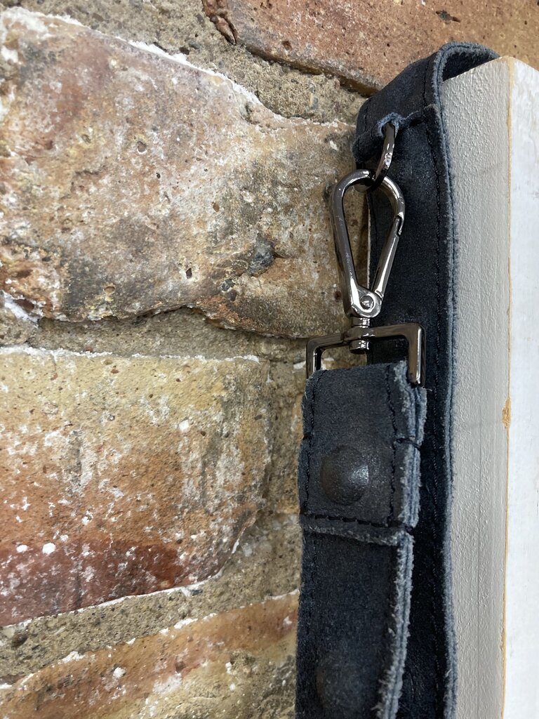 Crossbody Suede Metallic