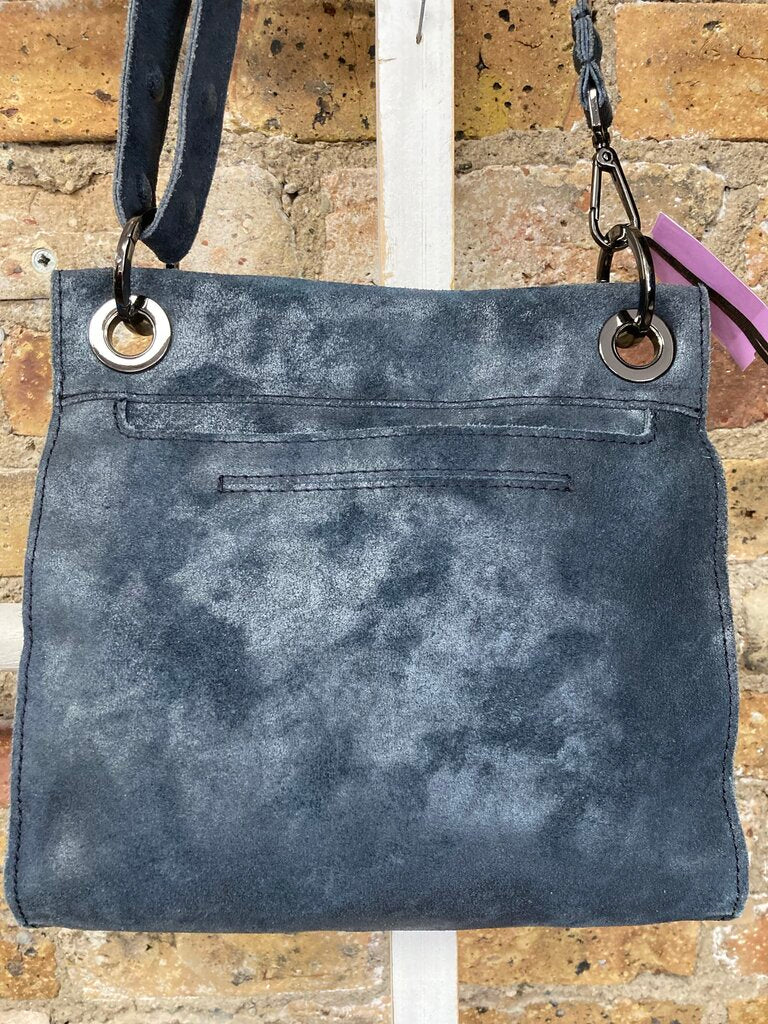 Crossbody Suede Metallic