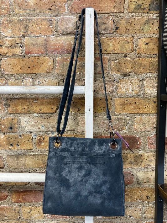 Crossbody Suede Metallic