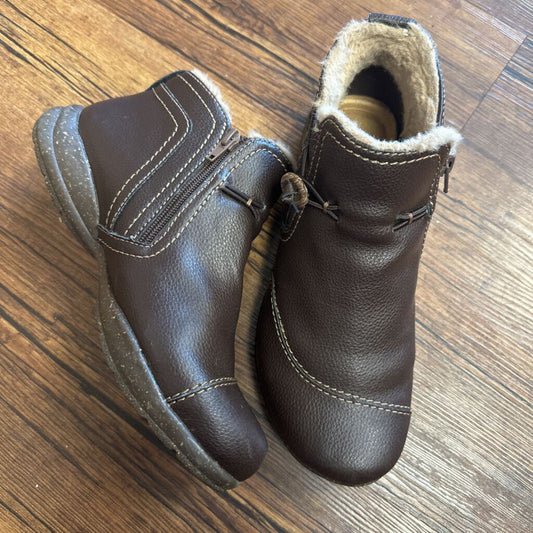 Boots Ankle Faux Fur Lined