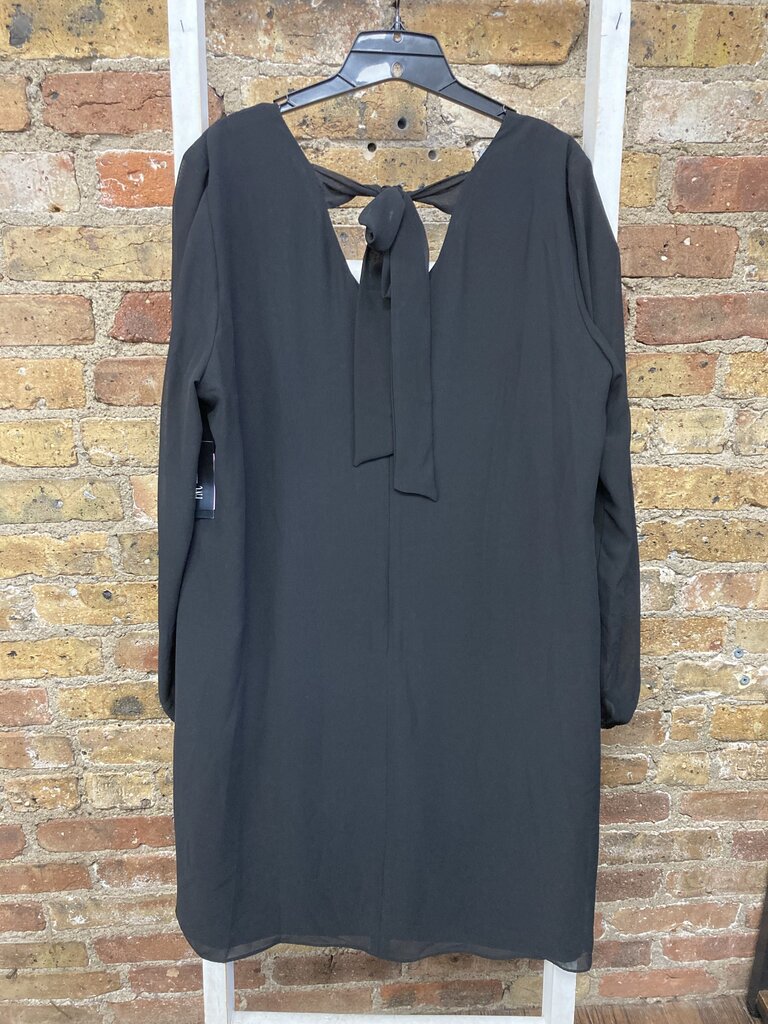 NWT Dress Vneck LS Solid