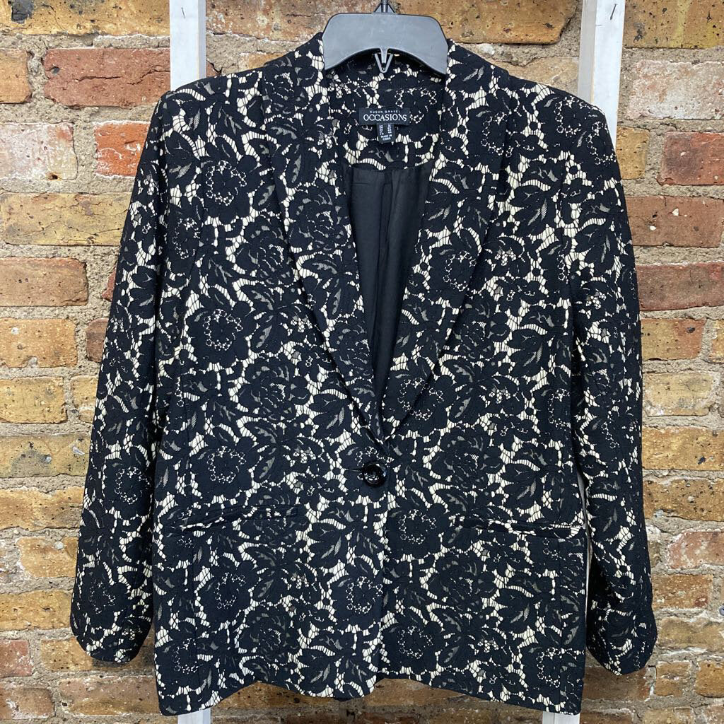 Jacket/Blazer Lace Detail
