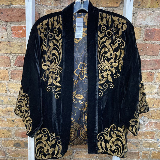 Blazer Velvet/Embroidered
