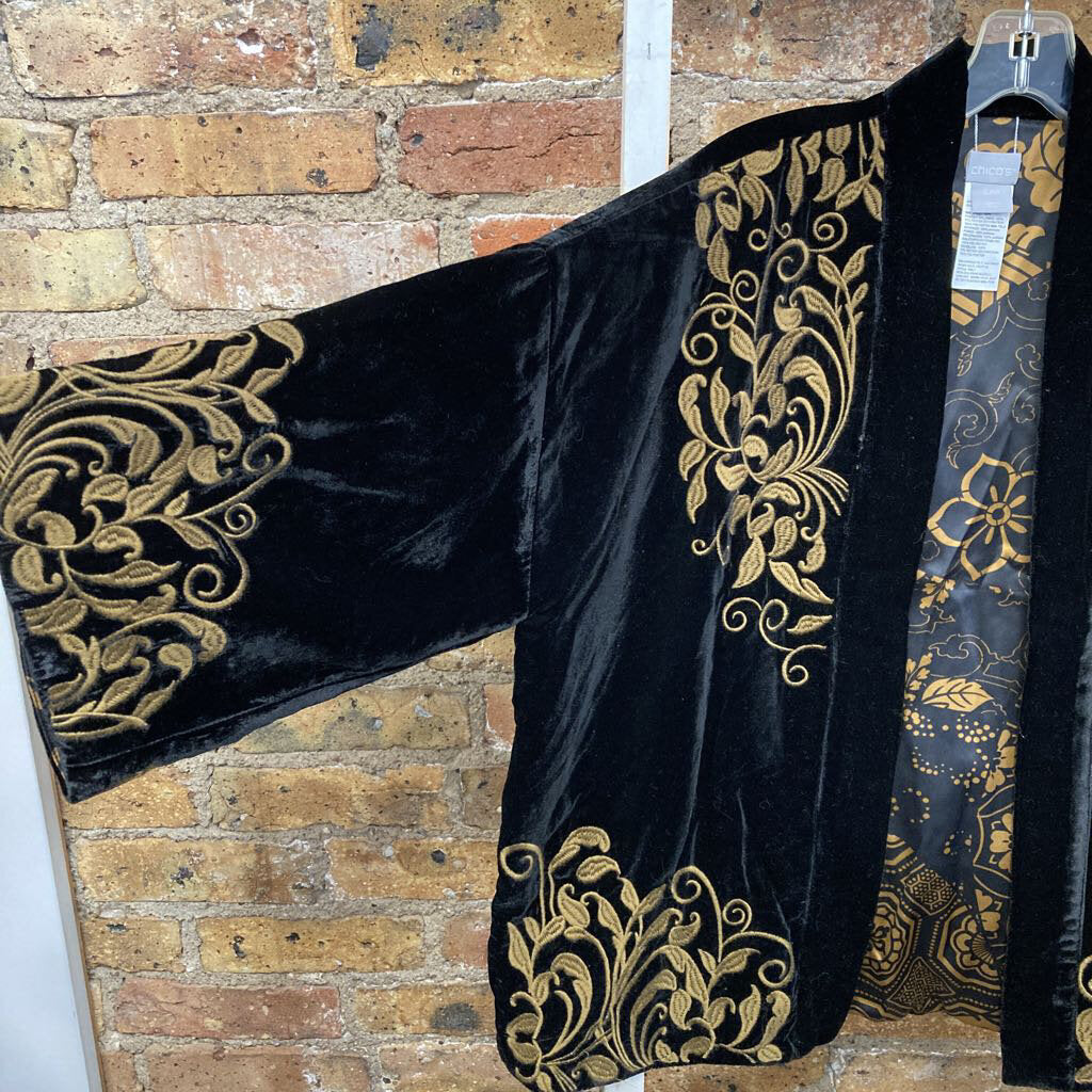 Blazer Velvet/Embroidered