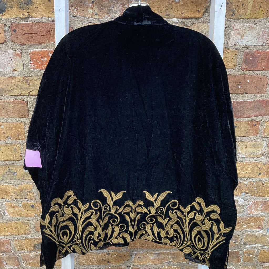 Blazer Velvet/Embroidered