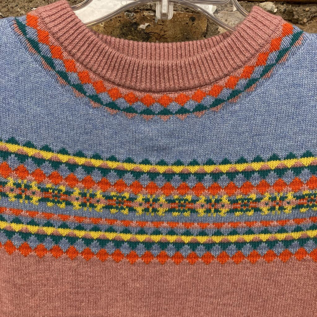 Vest Sweater Fair Isle