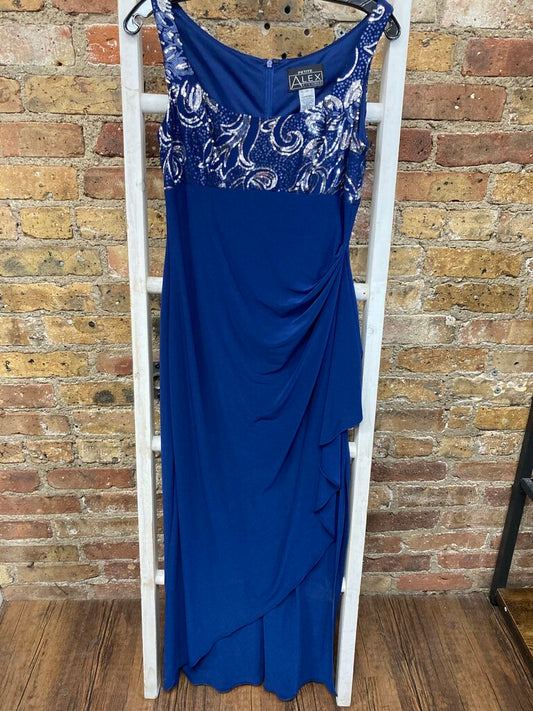 2Pc Dress & Shrug Sequins