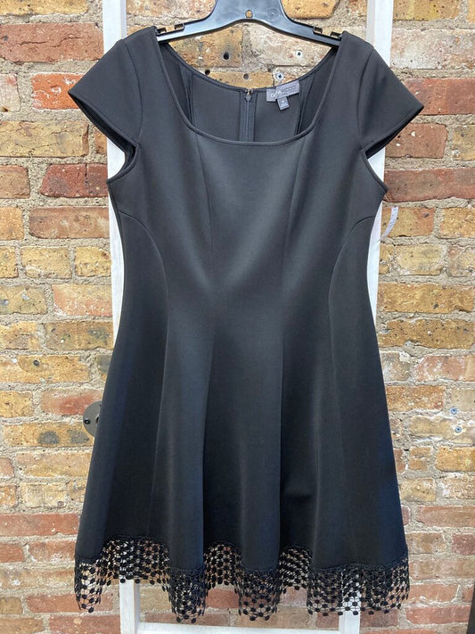 Dress Cap Slvs Lace Trim