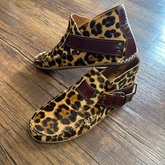 Boots Ring Leopard Print