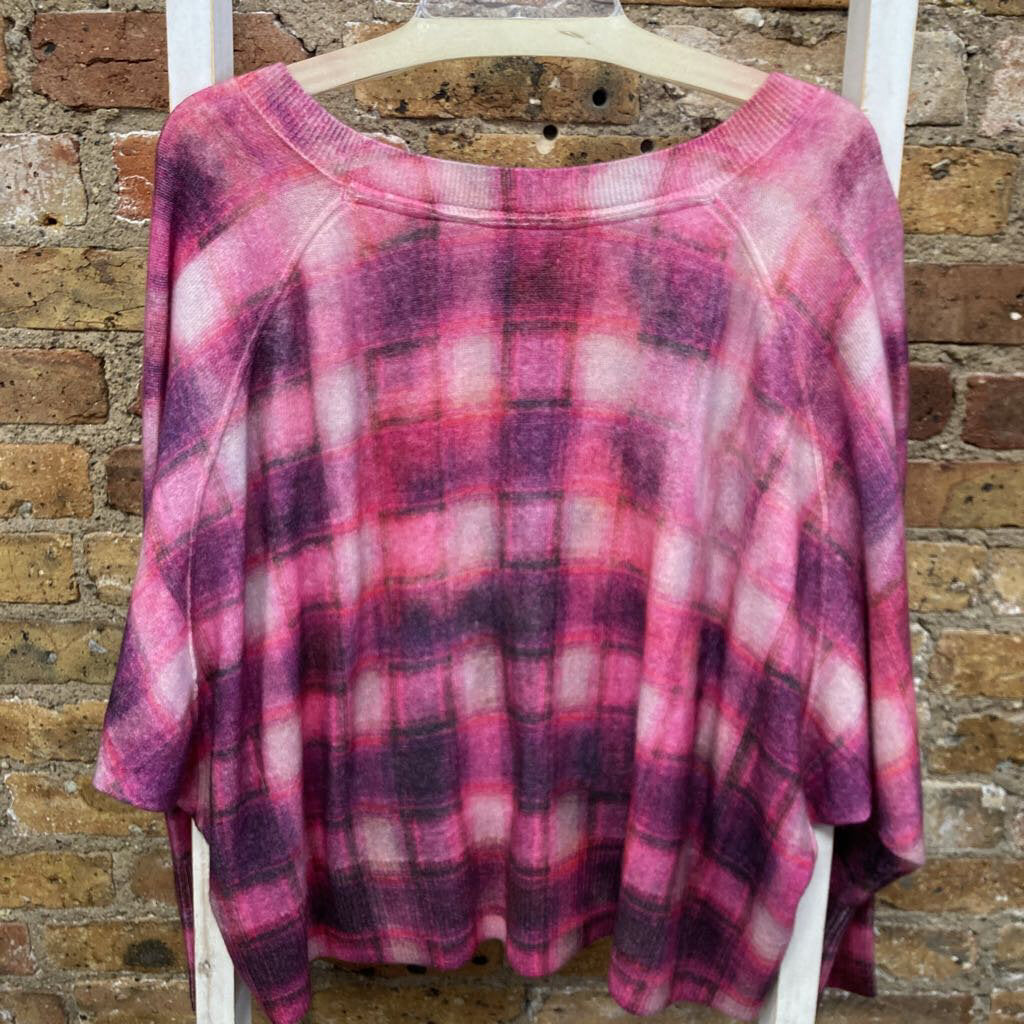 Sweater Plaid Crop