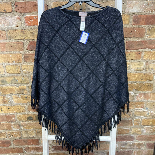 NWT Poncho Glitter
