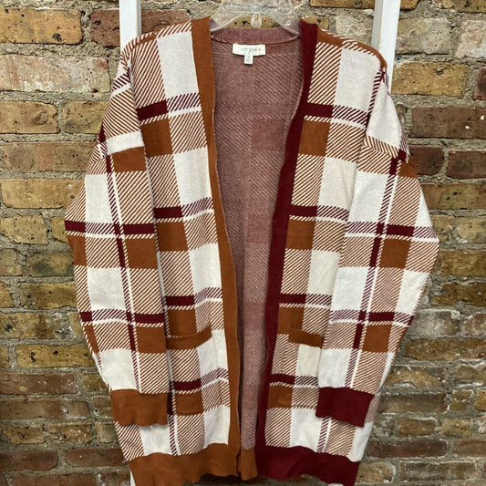 Plaid Cardigan