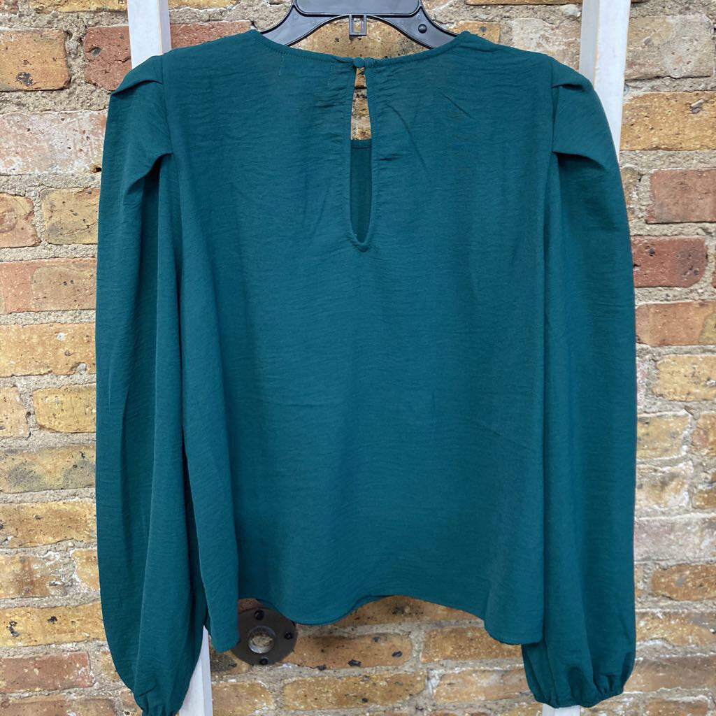 NWT Top Puff Slvs