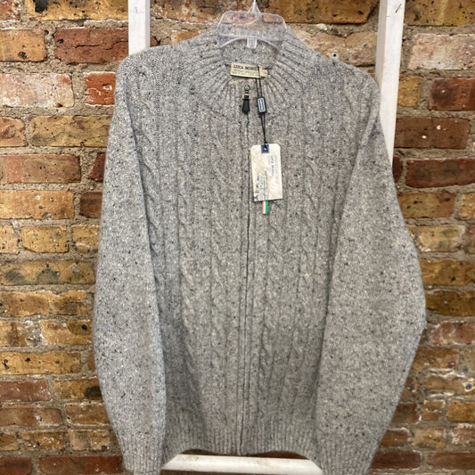 NWT Sweater Zip Wool Blend