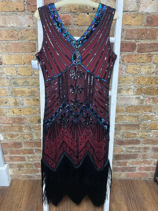 Dress Flapper Sequin/Fringe