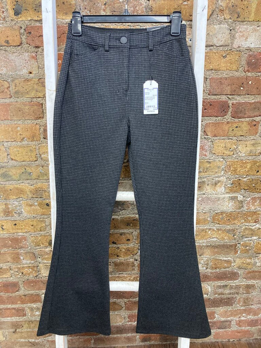 NWT Pants Flare Checkered