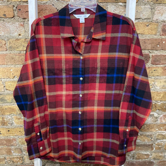 NWT Flannel Boyfriend Shirt