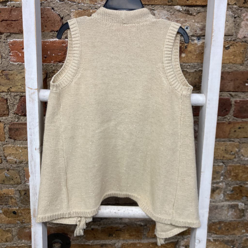 Knit Fringe Vest