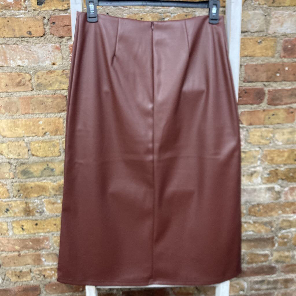 NWT Skirt Faux Leather