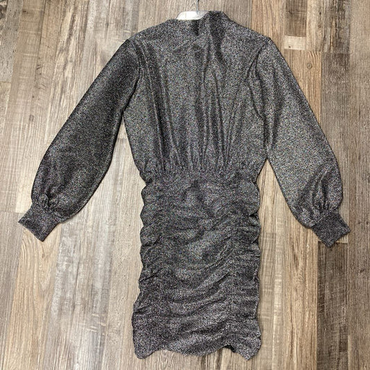 Dress LS Shimmer Rouched