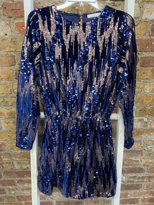 Romper Velvet Sequin