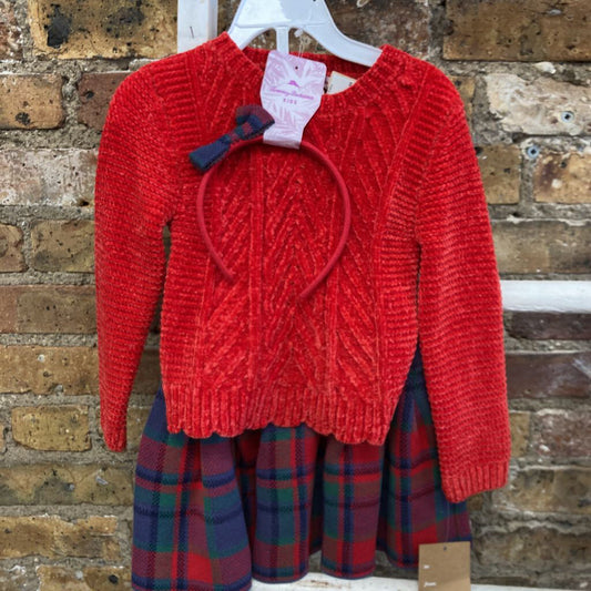 NWT 3 pc. Outfit Sweater/Skirt/Headband