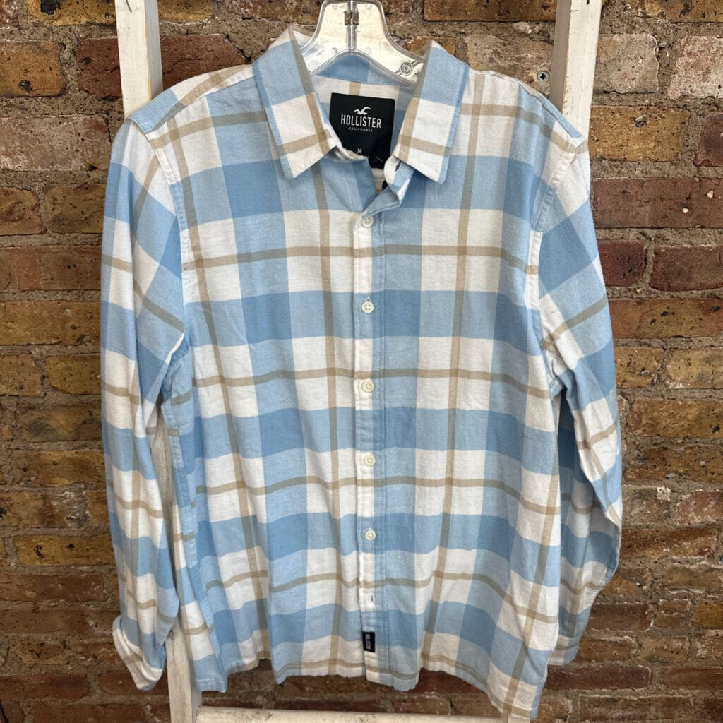NWT Shirt LS BD Plaid