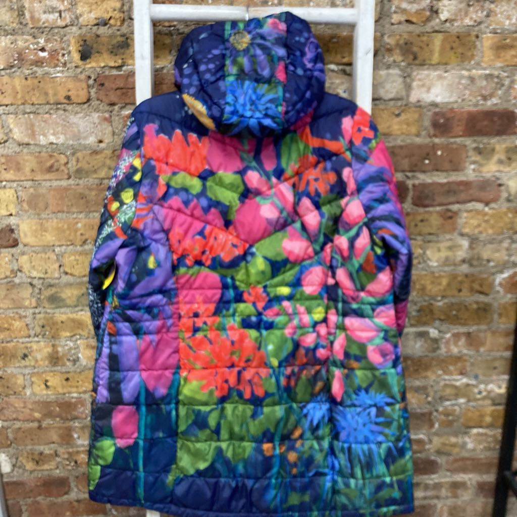Coat Puffer Floral