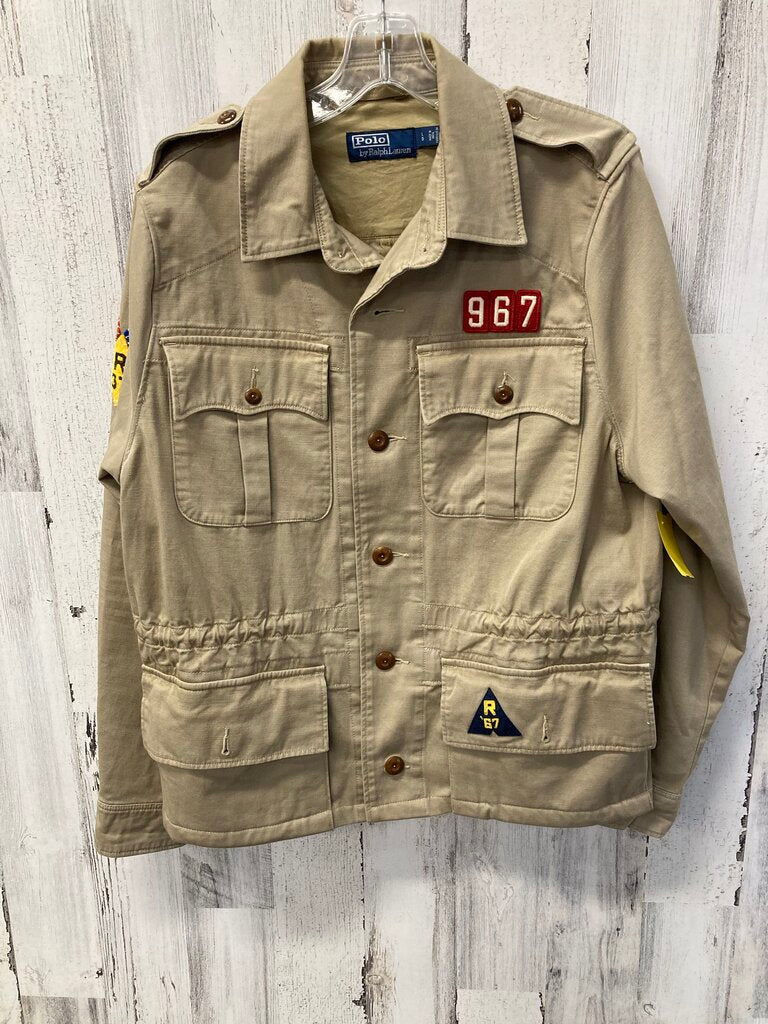 AS IS Coat Twill belted