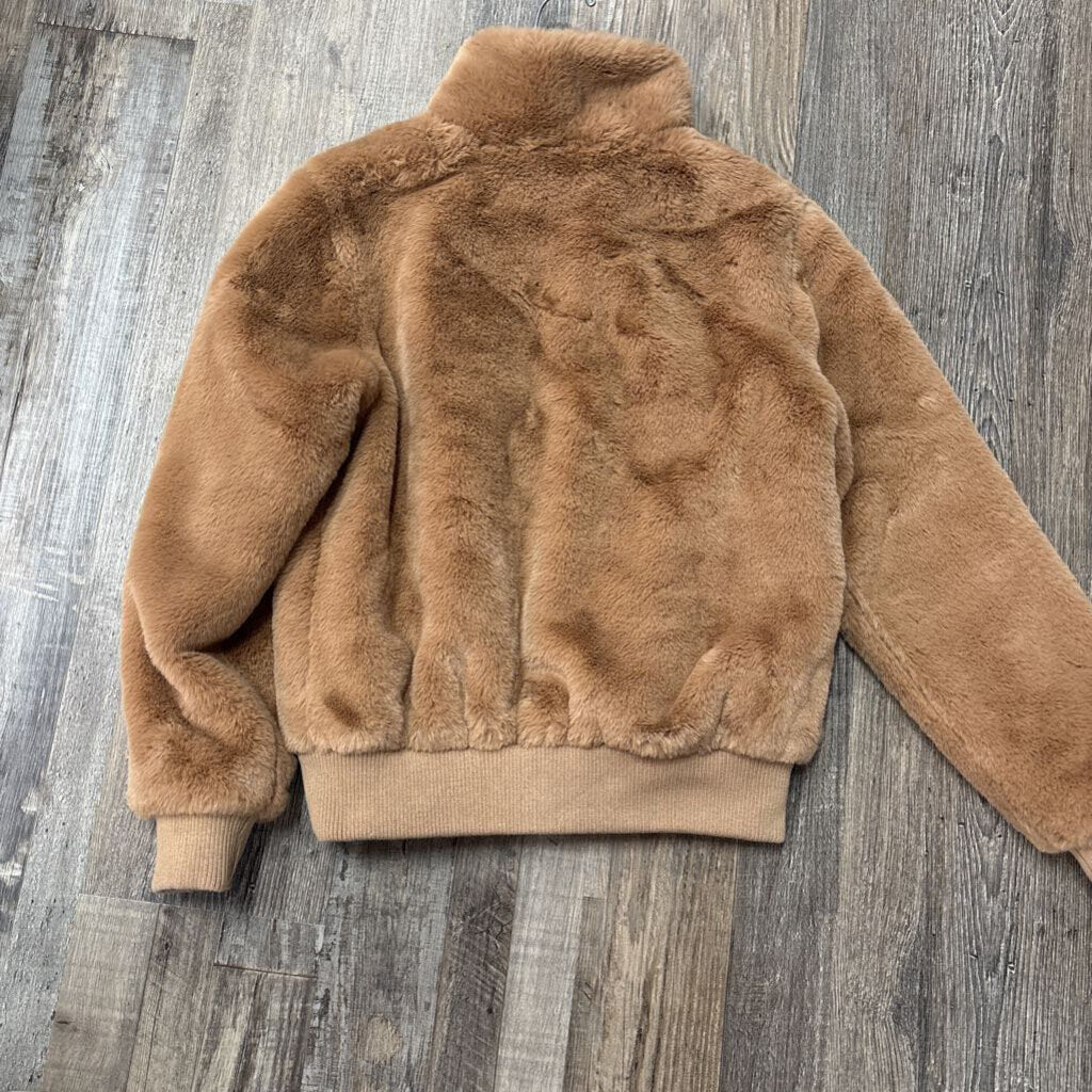 Bomber Jacket LS Faux Fur